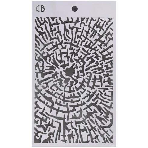 Ciao Bella - Schablone 5x8 Inch "Forest Tales" Triple Layer Stencil Art Set