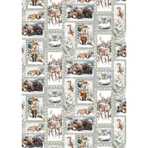 Ciao Bella - Decopatch Papier "Forest Tales" Mixed Media Rice Paper A5 - 8 Bogen