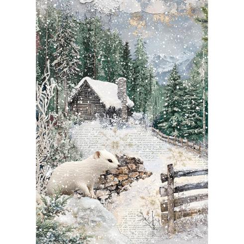 Ciao Bella - Decopatch Papier "Forest Tales" Mixed Media Rice Paper A5 - 8 Bogen
