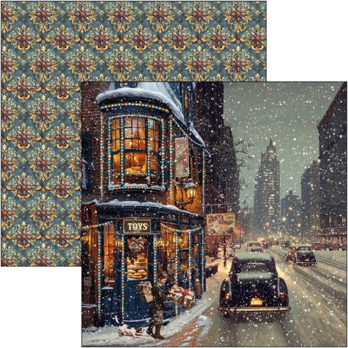 Ciao Bella - Designpapier "Toy Shop" Paper Pack 12x12 Inch - 12 Bogen
