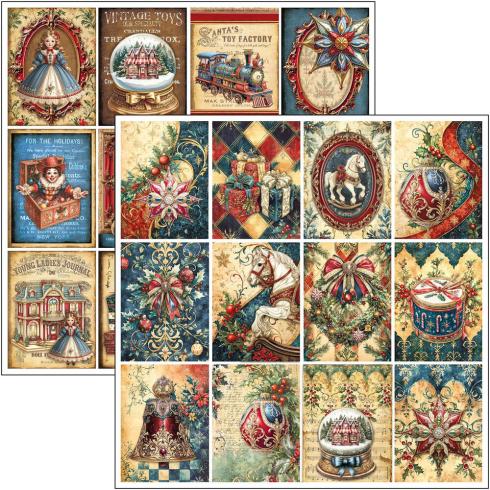 Ciao Bella - Designpapier "Toy Shop" Patterns Paper Pack 12x12 Inch - 8 Bogen