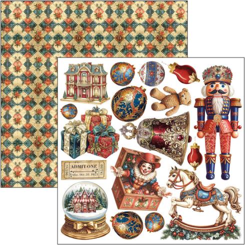 Ciao Bella - Stanzteile "Toy Shop" Fussy Cut Pad - 24 Bogen