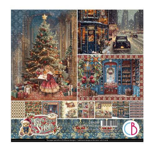 Ciao Bella - Designpapier "Toy Shop" Paper Pack 8x8 Inch - 12 Bogen