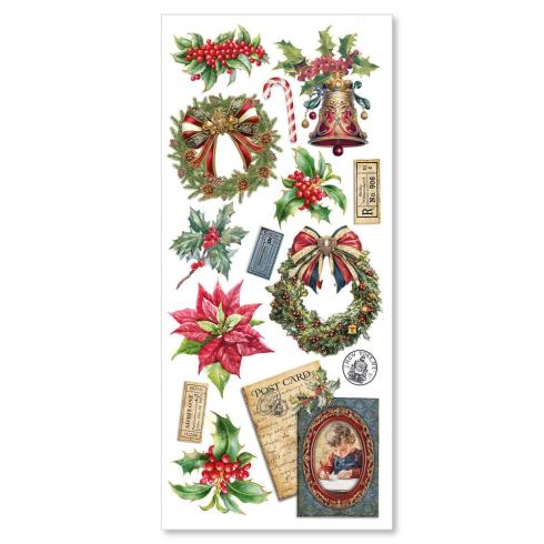 Ciao Bella - Aufkleber "Toy Shop" Transparent Adhesive Sheets 4,72x10,23 Inch - 5 Bogen