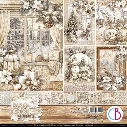 Ciao Bella - Designpapier "Winter Season" Paper Pack 12x12 Inch - 12 Bogen