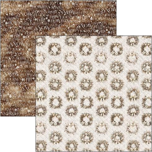 Ciao Bella - Designpapier "Winter Season" Patterns Paper Pack 12x12 Inch - 8 Bogen