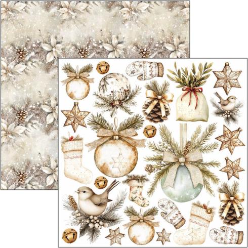 Ciao Bella - Stanzteile "Winter Season" Fussy Cut Pad - 24 Bogen