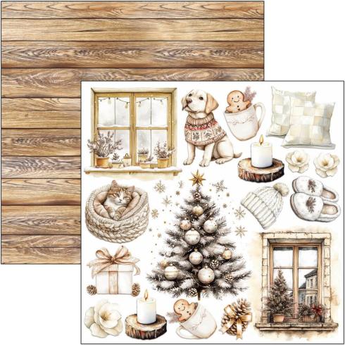 Ciao Bella - Stanzteile "Winter Season" Fussy Cut Pad - 24 Bogen