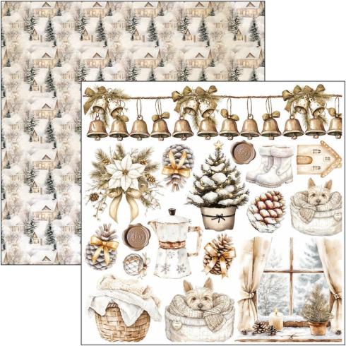 Ciao Bella - Stanzteile "Winter Season" Fussy Cut Pad - 24 Bogen