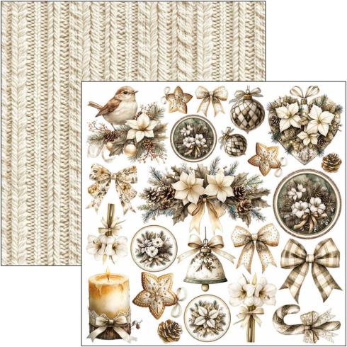 Ciao Bella - Stanzteile "Winter Season" Fussy Cut Pad - 24 Bogen