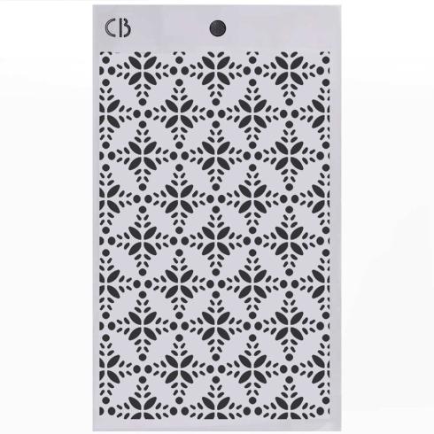 Ciao Bella - Schablone 5x8 Inch "Winter Season" Triple Layer Stencil Art Set