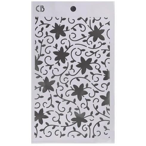 Ciao Bella - Schablone 5x8 Inch "Winter Season" Triple Layer Stencil Art Set
