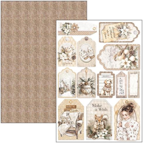 Ciao Bella - Stanzteile "Winter Season" Creative Pad A4 - 9 Bogen