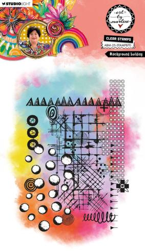 Art By Marlene - Stempelset "Background Building" Clear Stamps