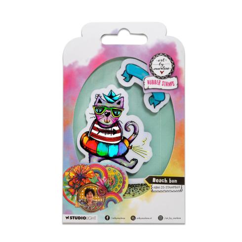 Art By Marlene - Stempelset "Beach Bum"  Cling Stamp