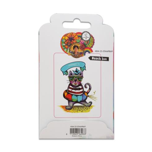 Art By Marlene - Stempelset "Beach Bum"  Cling Stamp