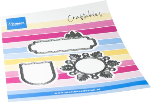Marianne Design - Stanzschablone "Winter Labels" Craftables Dies