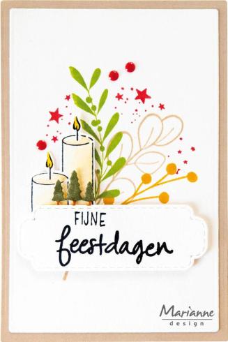 Marianne Design - Stanzschablone "Winter Labels" Craftables Dies
