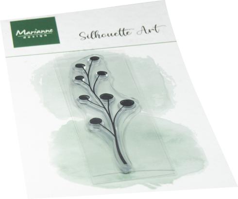 Marianne Design - Stempel "Silhouette Art Berries" Clear Stamps