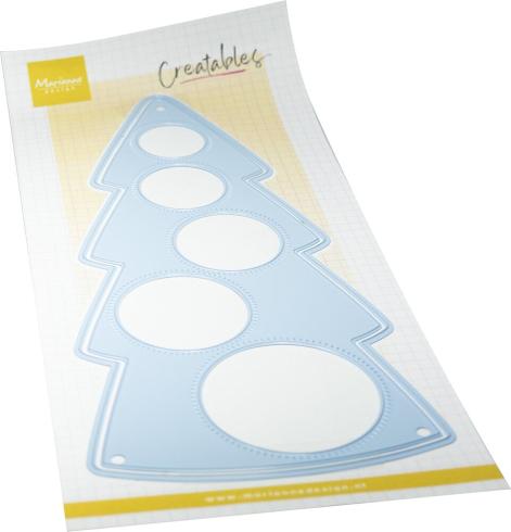 Marianne Design - Präge- und Stanzschablone "Lay Out Christmas Tree" Creatables Dies