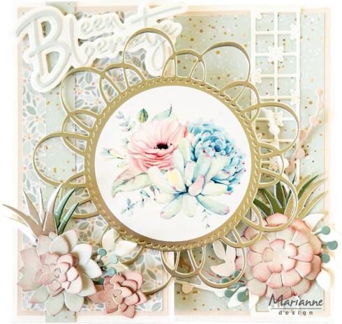 Marianne Design - Präge- und Stanzschablone "Wicker Circle" Creatables Dies