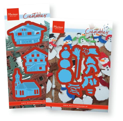 Marianne Design - Präge- und Stanzschablone "Assorti PA Winter" Creatables Dies