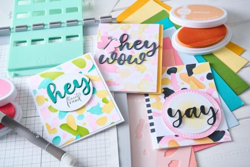 Sizzix - Stanzschablone "Exclamation Word" Thinlits Craft Dies by Catherine Pooler