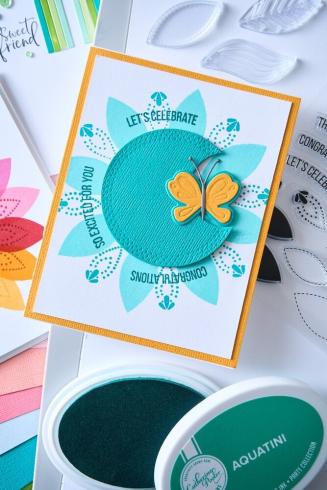 Sizzix - Stempelset "Overarching Sentiments" Clear Stamps Design by Catherine Pooler