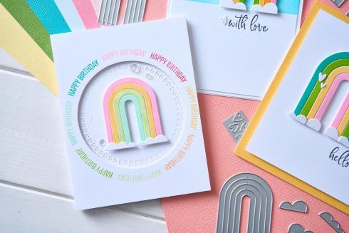 Sizzix - Stempelset "Overarching Sentiments" Clear Stamps Design by Catherine Pooler
