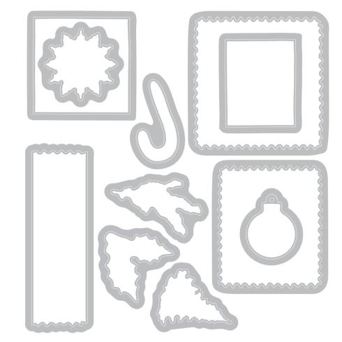 Sizzix - Stanzschablone & Stempelset "Special Delivery" Framelits Craft Dies & Clear Stamps by 49 and Market