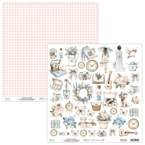 Mintay Papers - Papier Elemente "Cottage Heart" Paper Elements 12x12 Inch