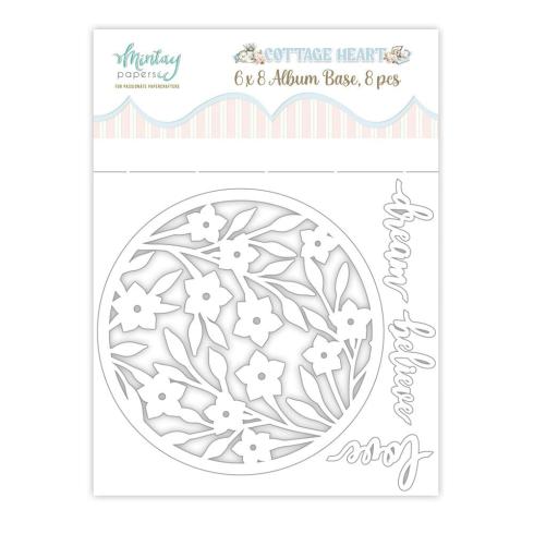 Mintay Papers "Cottage Heart" Chipbaord Album Base 6x8 Inch