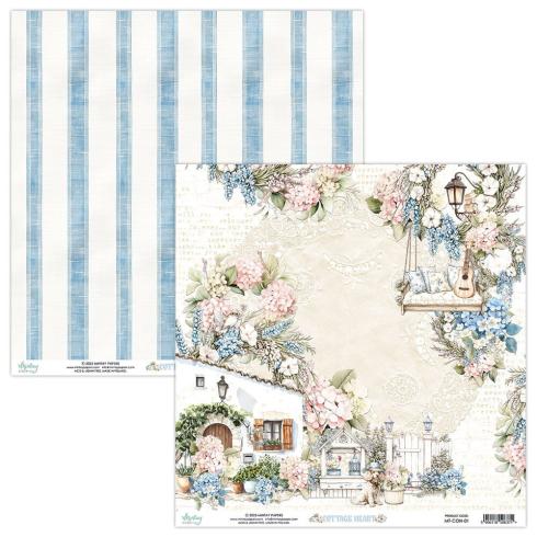 Mintay Papers - Designpapier "Cottage Heart" Scrapbooking Paper Pad 8x8 Inch - 24 Bogen