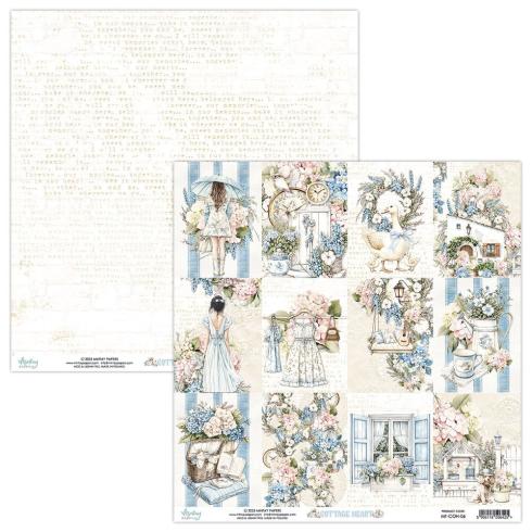 Mintay Papers - Designpapier "Cottage Heart" Scrapbooking Paper Pad 8x8 Inch - 24 Bogen
