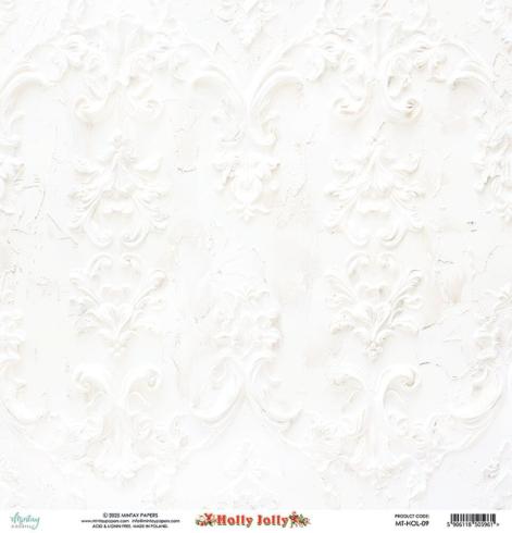 Mintay Papers - Papier Elemente "Holly Jolly" Paper Elements 12x12 Inch