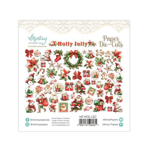 Mintay Papers - Stanzteile "Holly Jolly" Die Cuts