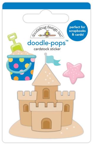 Doodlebug Design - Sticker "Summer Fun Diggin' Summer" Doodle-Pops 