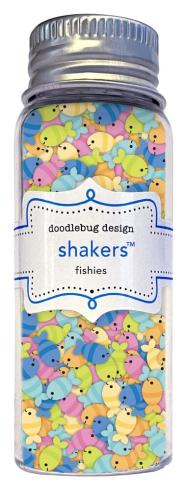 Doodlebug Design - Schüttelelemente "Fishies" Shakers