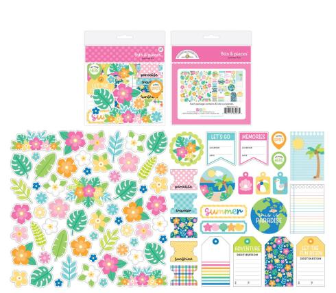 Doodlebug Design - Stanzteile "Summer Fun" Bits & Pieces