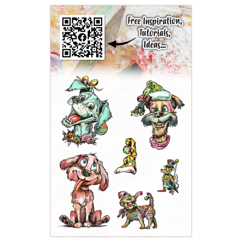 AALL and Create - Stempelset A6 "Snuggle Spark" Clear Stamps