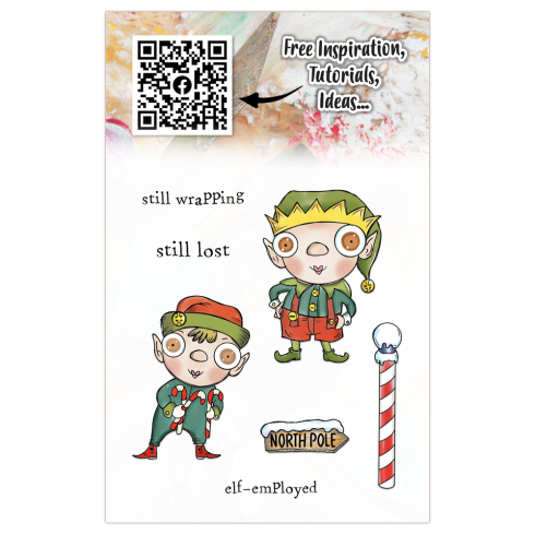 AALL and Create - Stempelset A7 "The North Pole" Clear Stamps
