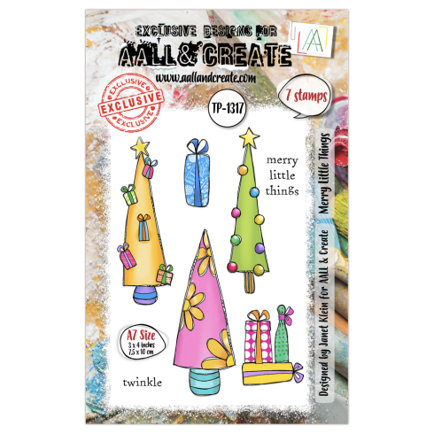 AALL and Create - Stempelset A7 "Merry Little Things" Clear Stamps
