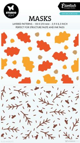 Studio Light - Schablone "Leaf Background" Stencil  