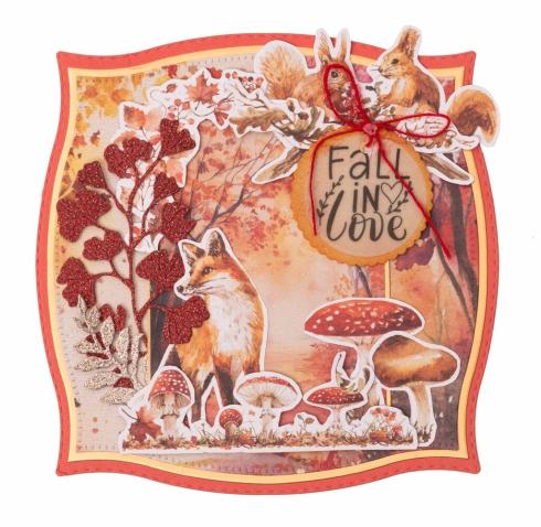 Studio Light - Designpapier A5 "In The Forest" Mixed Paper Pad - 42 Bogen