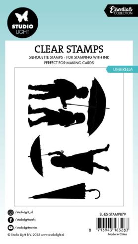 Studio Light - Stempelset "Umbrella" Clear Stamps