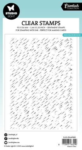 Studio Light - Stempel "Rain Background" Clear Stamps