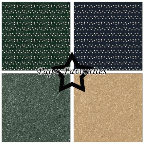 Paper Favourites - Designpapier "Christmas Joy" Paper Pack 12x12 Inch 8 Bogen