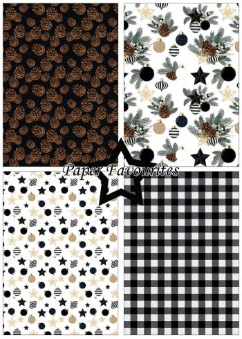 Paper Favourites - Designpapier "Christmas Joy" Paper Pack A5 - 24 Bogen