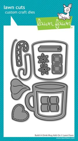 Lawn Fawn - Stanzschablone "Build-A-Drink Mug" Add-on Die