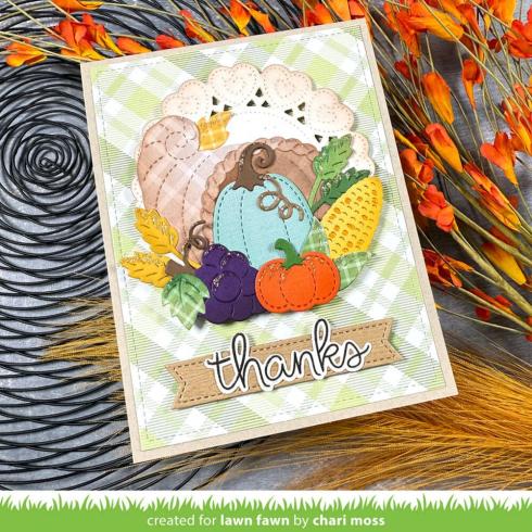 Lawn Fawn - Stanzschablone "Cornucopia" Dies